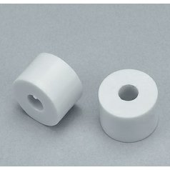 distanční podložka k šatním košům - průměr 15x10 mm | bílý plast (2002001601)
