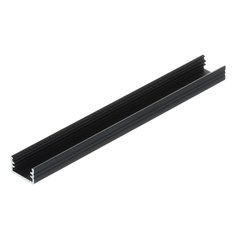 EO10 LED profil povrchová montáž, max. šířka 8 mm, 2 m, bílá/černá
