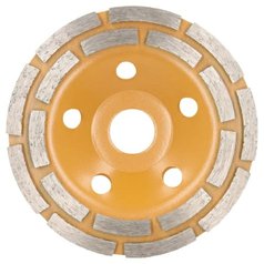 Diamantový brusný kotouč na beton, dvojité segmenty, 125 x 22,2 mm, DYNAMIC