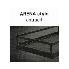 260746.9846 Koš Arenaplus Style | 110x470x75 mm, antracit COMFORT II